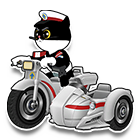 站住不然开枪了